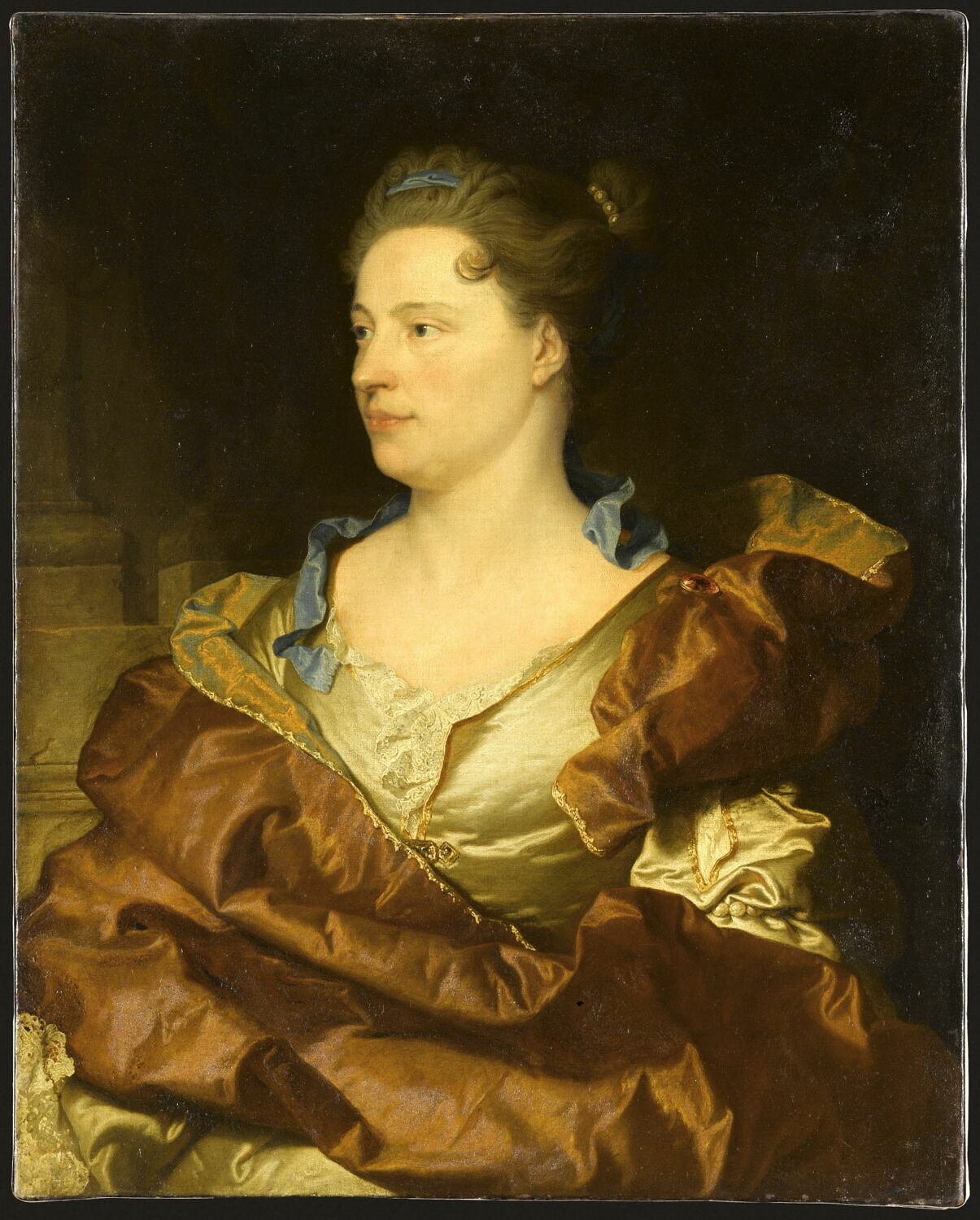 Portrait de la femme de l'artiste, Elizabeth de Gouix, Rigaud, Hyacinthe, XVIIIe siècle (1700 - 1800)
