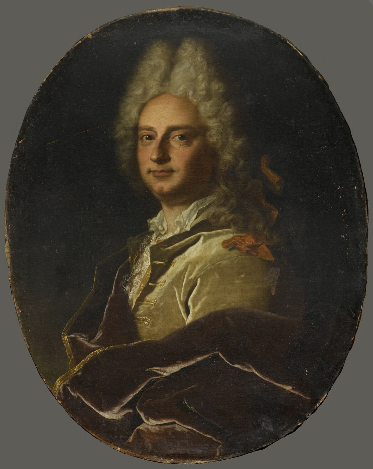 Portrait d'homme, Rigaud, Hyacinthe, 1e quart du XVIIIe siècle (1710 - 1715)
