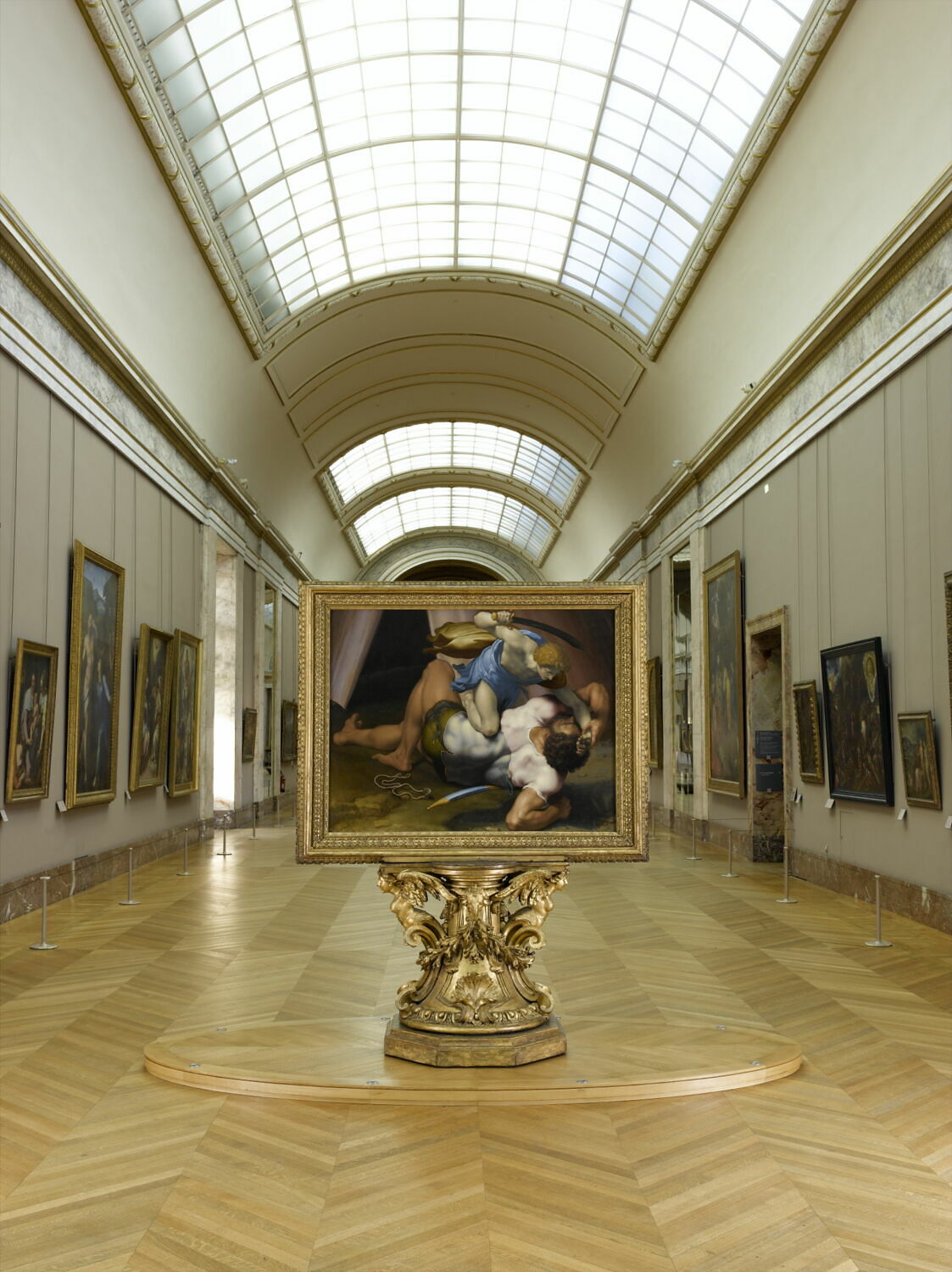 David vainqueur de Goliath Louvre Collections