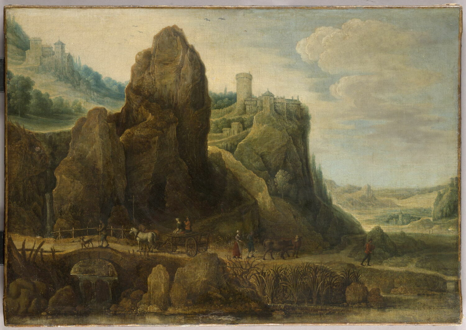 Paysage montagneux, Verhaeght, Tobias, XVIIe siècle (1600 - 1700)