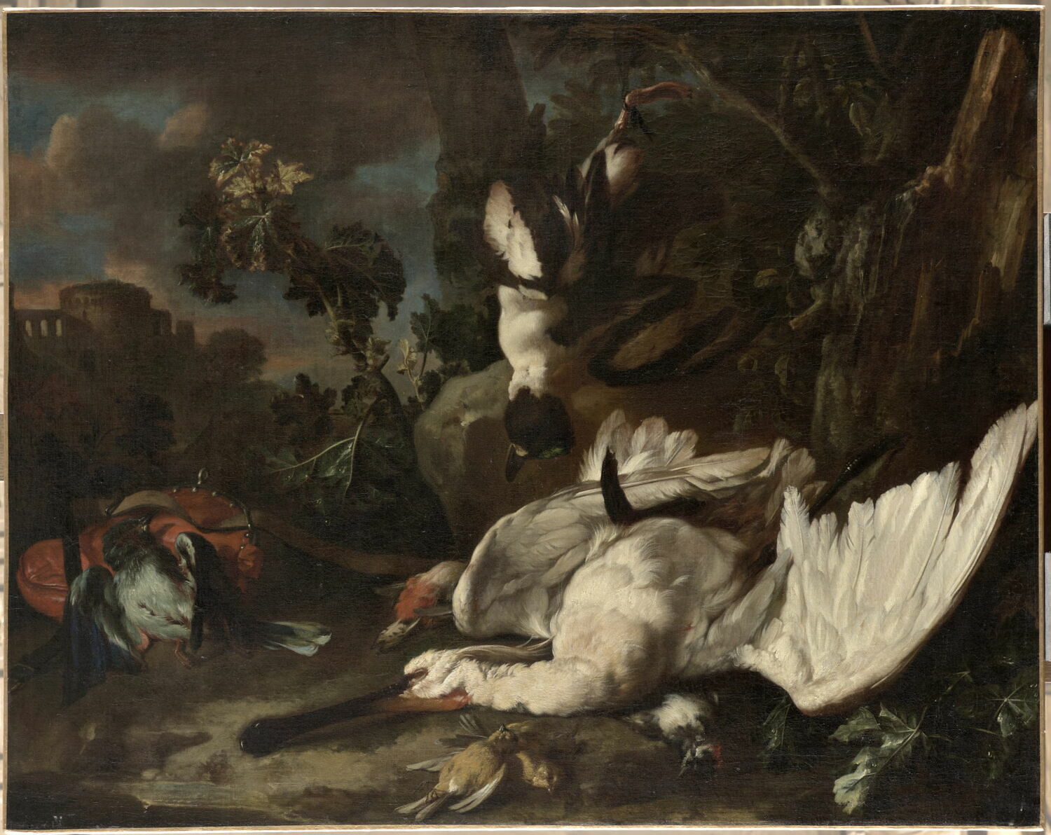 Nature morte de gibier au coq de bruyère, Tamm, Franz Werner, XVIIe siècle (1600 - 1700)
