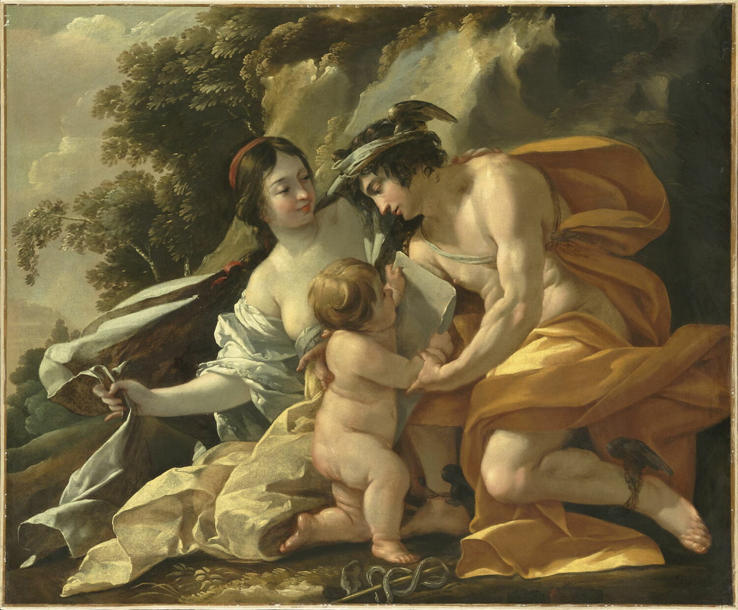 L'Education de l'Amour, Chaperon, Nicolas, 2e quart du XVIIe siècle (vers 1635)