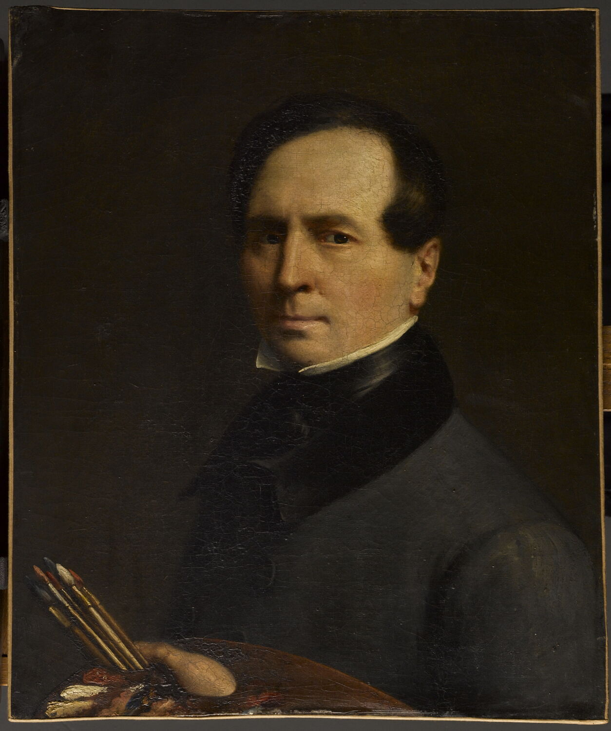 Autoportrait, La Caze, Louis, Milieu du XIXe siècle (vers 1843)