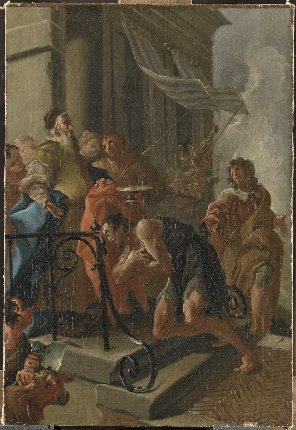Le Retour du fils prodigue, Troger, Paul, 1e moitié du XVIIIe siècle (1735)