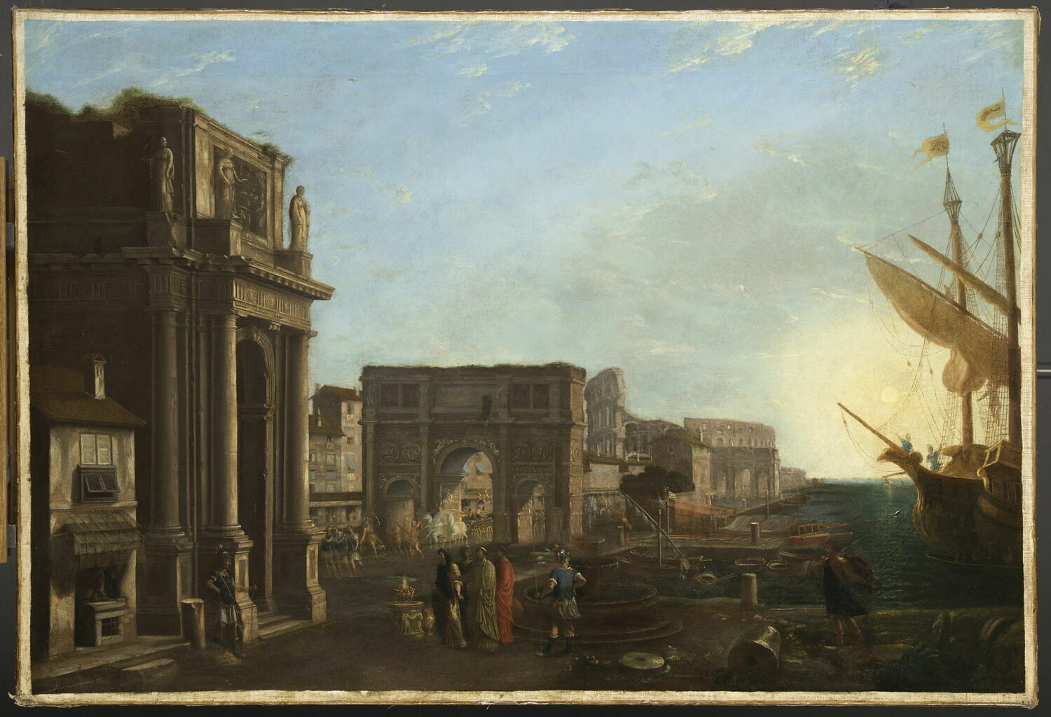Triomphe romain, Salucci, Alessandro, 1e moitié du XVIIIe siècle (1700 - 1750)