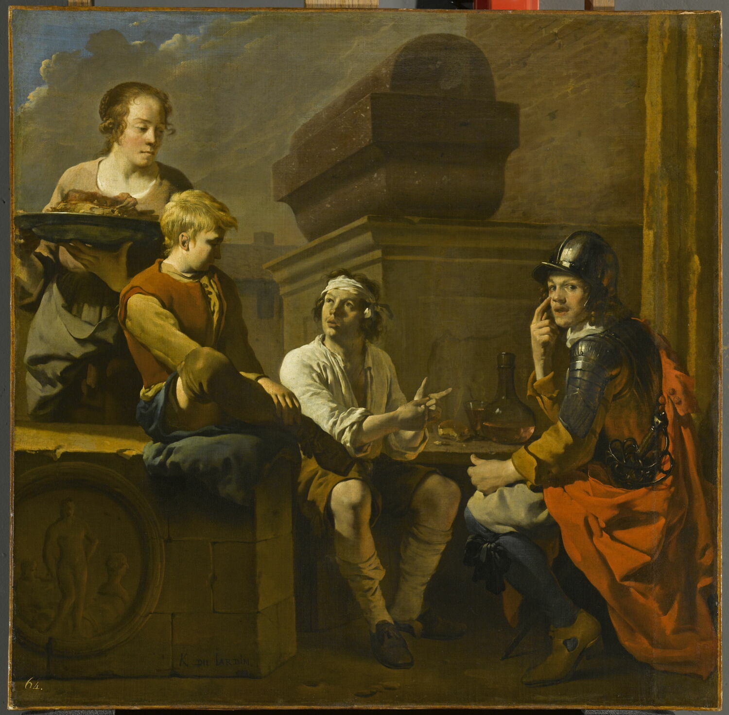 Les Joueurs de "morra", Dujardin, Karel, Milieu du XVIIe siècle (vers 1660)