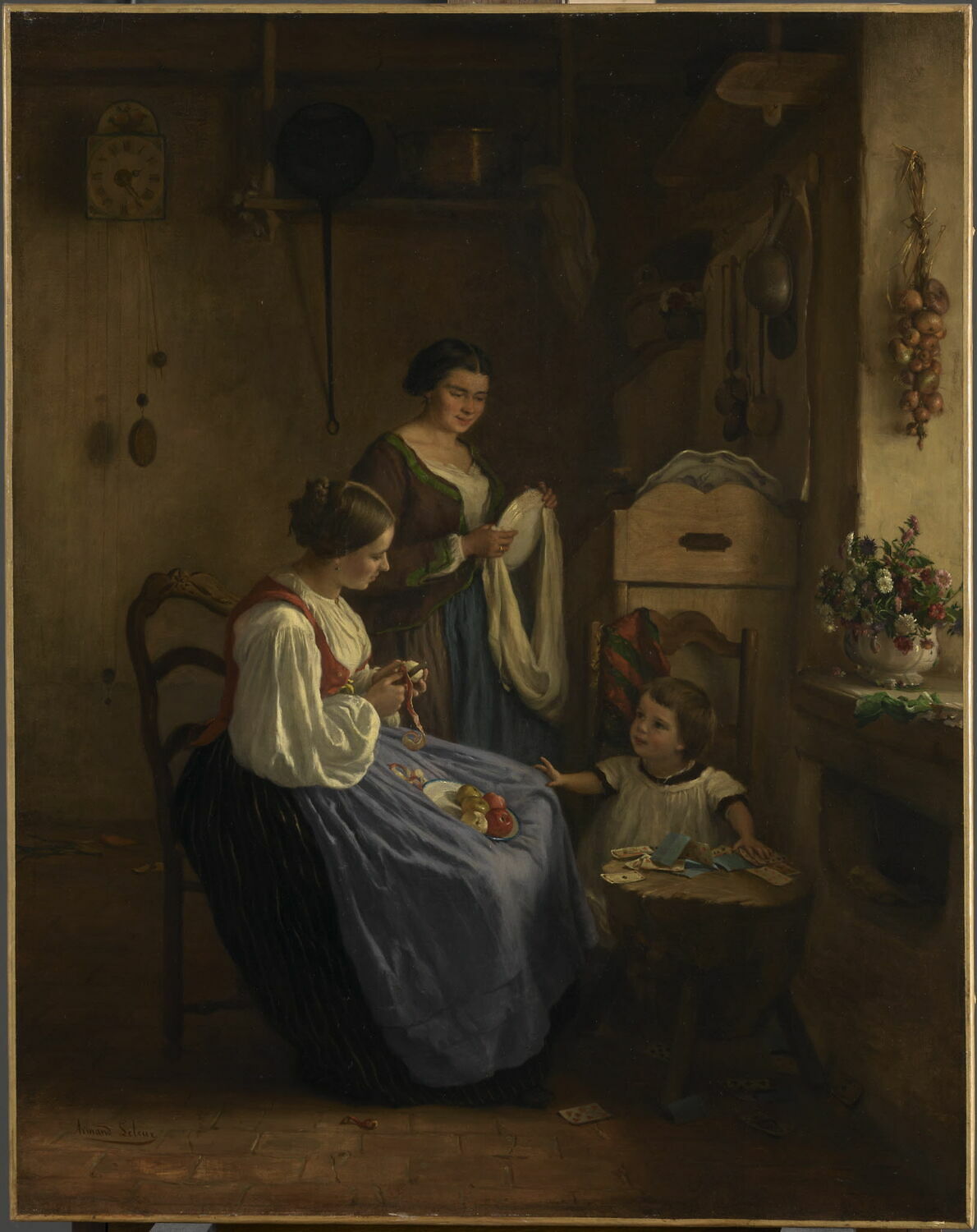 L'Enfant gâté, Leleux, Armand, 3e quart du XIXe siècle (1860)