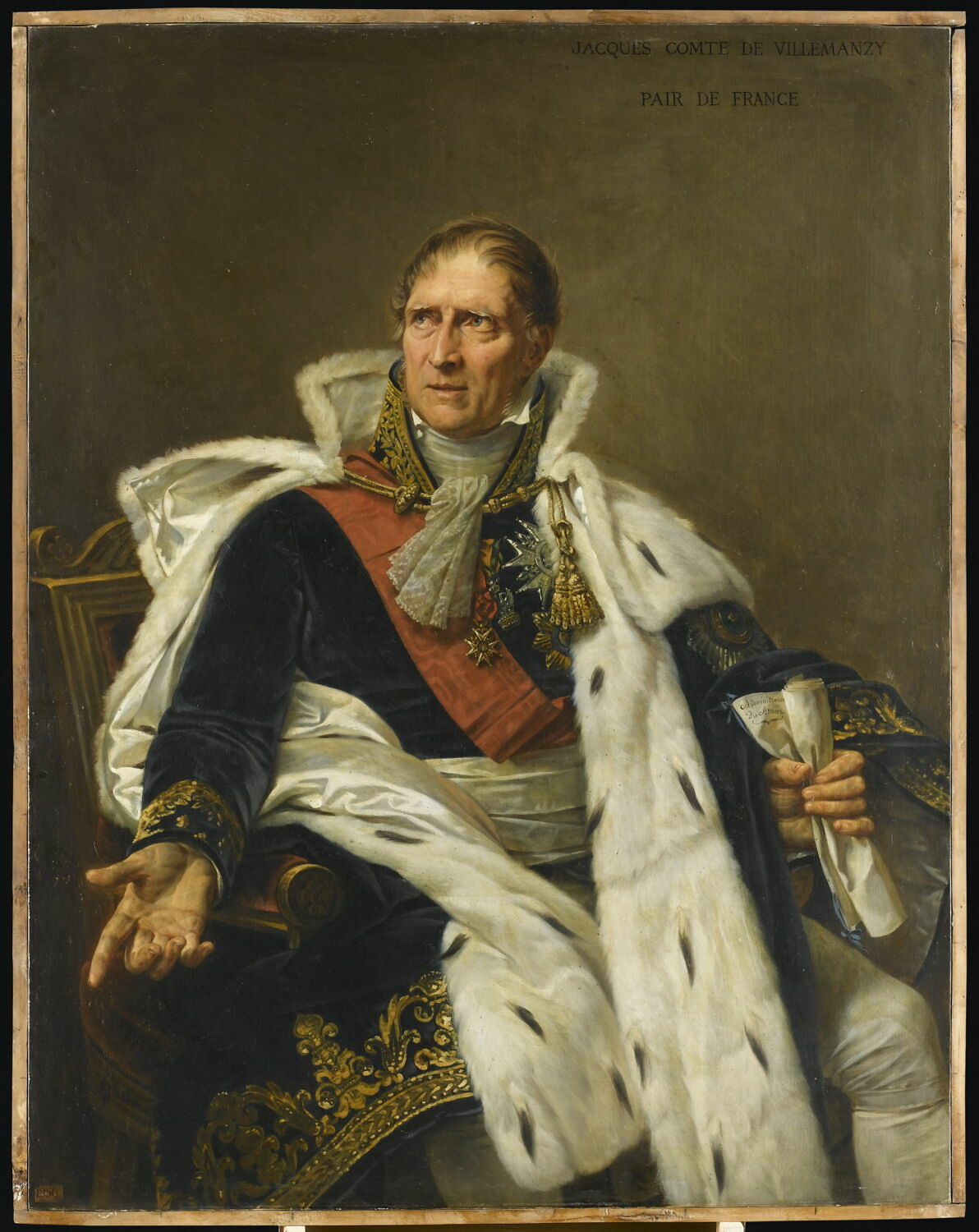 Portrait de Pierre-Jacques Orillard, comte de Villemanzy, Gros, Antoine-Jean Baron, XIXe siècle (1800 - 1900)