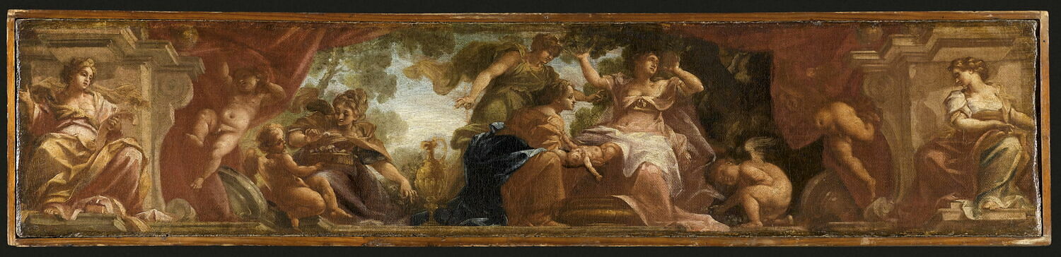La Naissance d'Adonis (frise décorative), Anonyme, XVIIIe siècle (1700 - 1800)