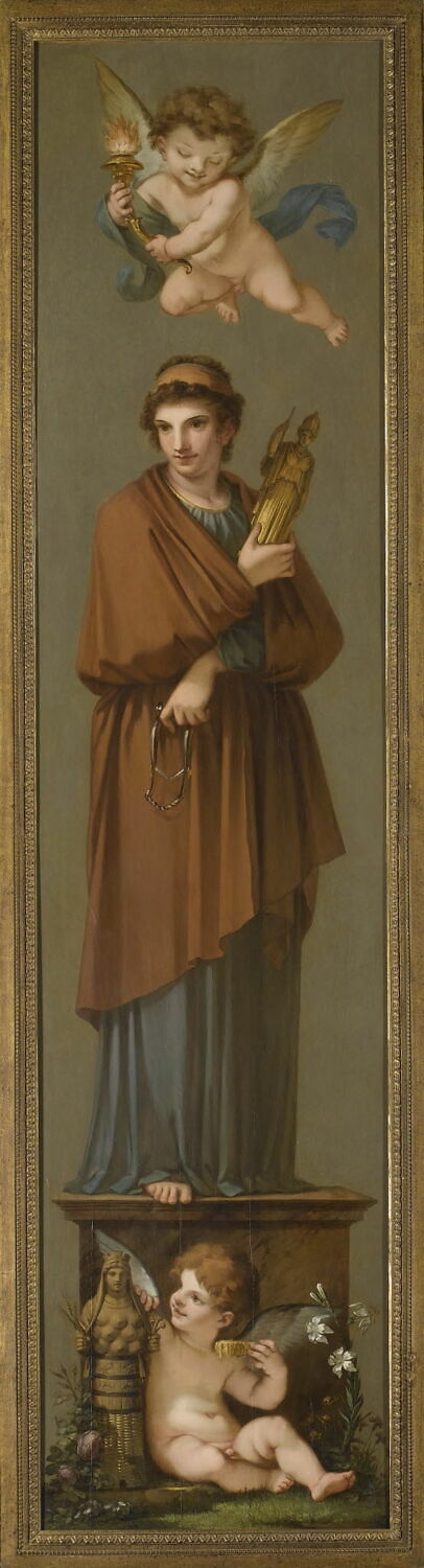 La Philosophie (salon de la richesse), Prud'hon, Pierre-Paul, XIXe siècle (1800 - 1900)