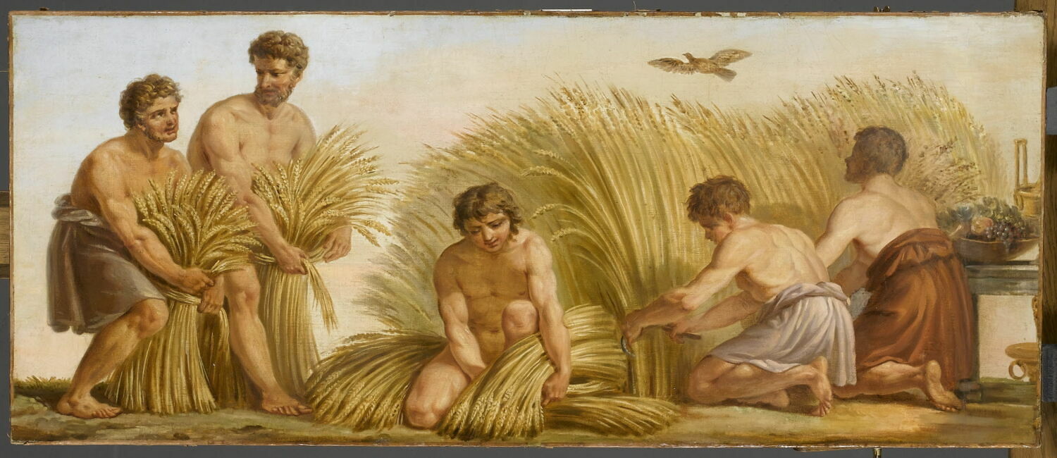 L'Été (salon des saisons) la moisson, Prud'hon, Pierre-Paul, XIXe siècle (1800 - 1900)
