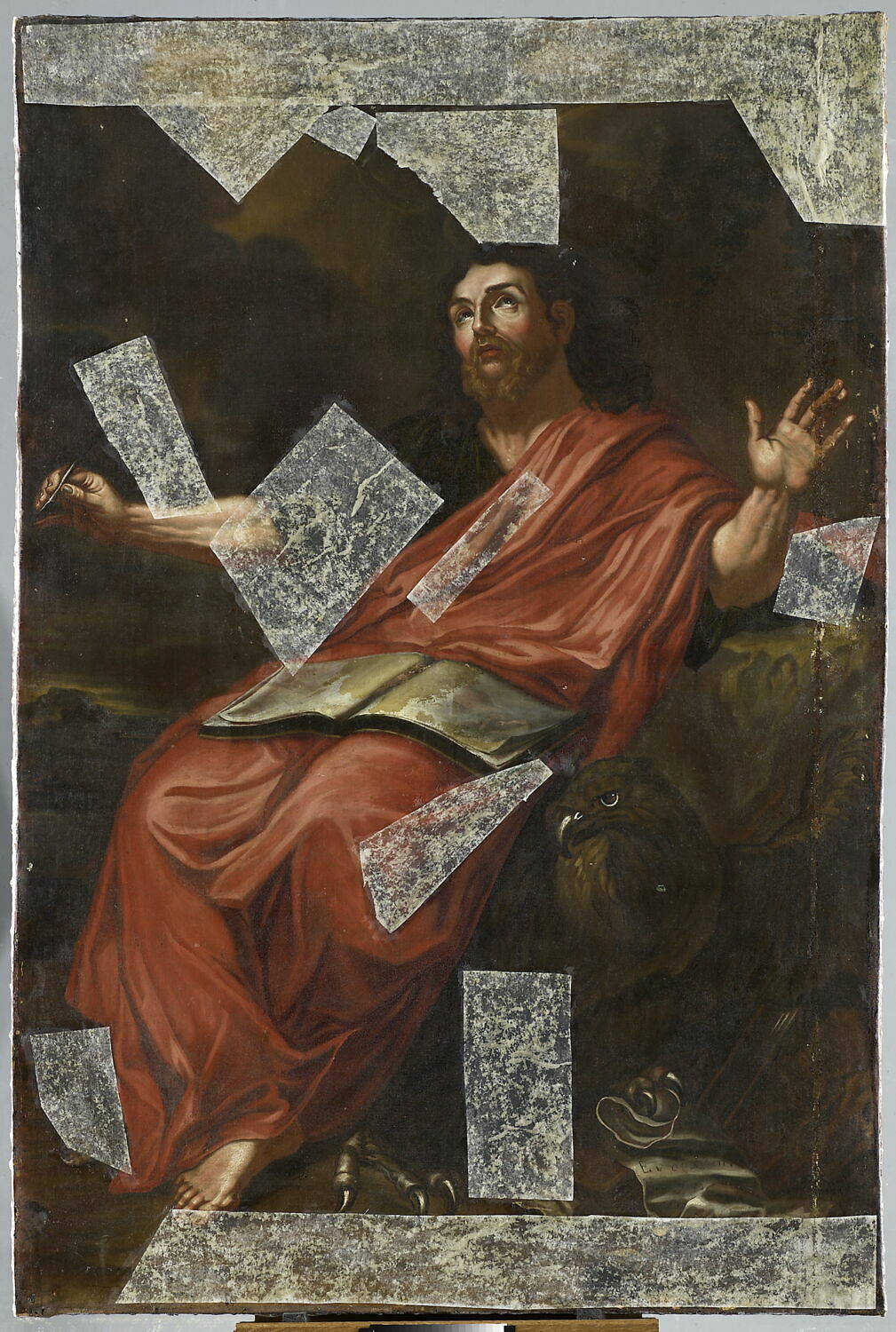 Saint Jean l'Évangéliste, Le Brun, Charles, XVIIe siècle (1600 - 1700)