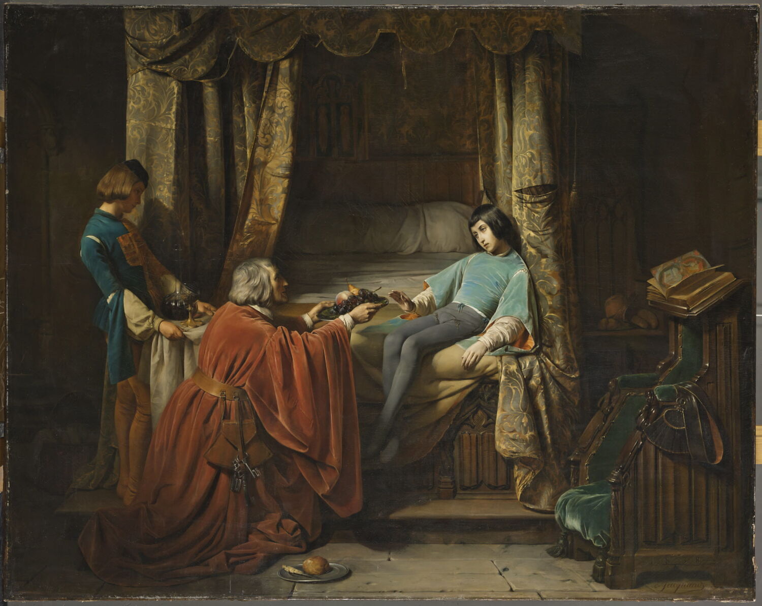 Le Jeune Gaston, dit L'Ange de Foix, Jacquand, Claudius, 2e quart du XIXe siècle (1838)