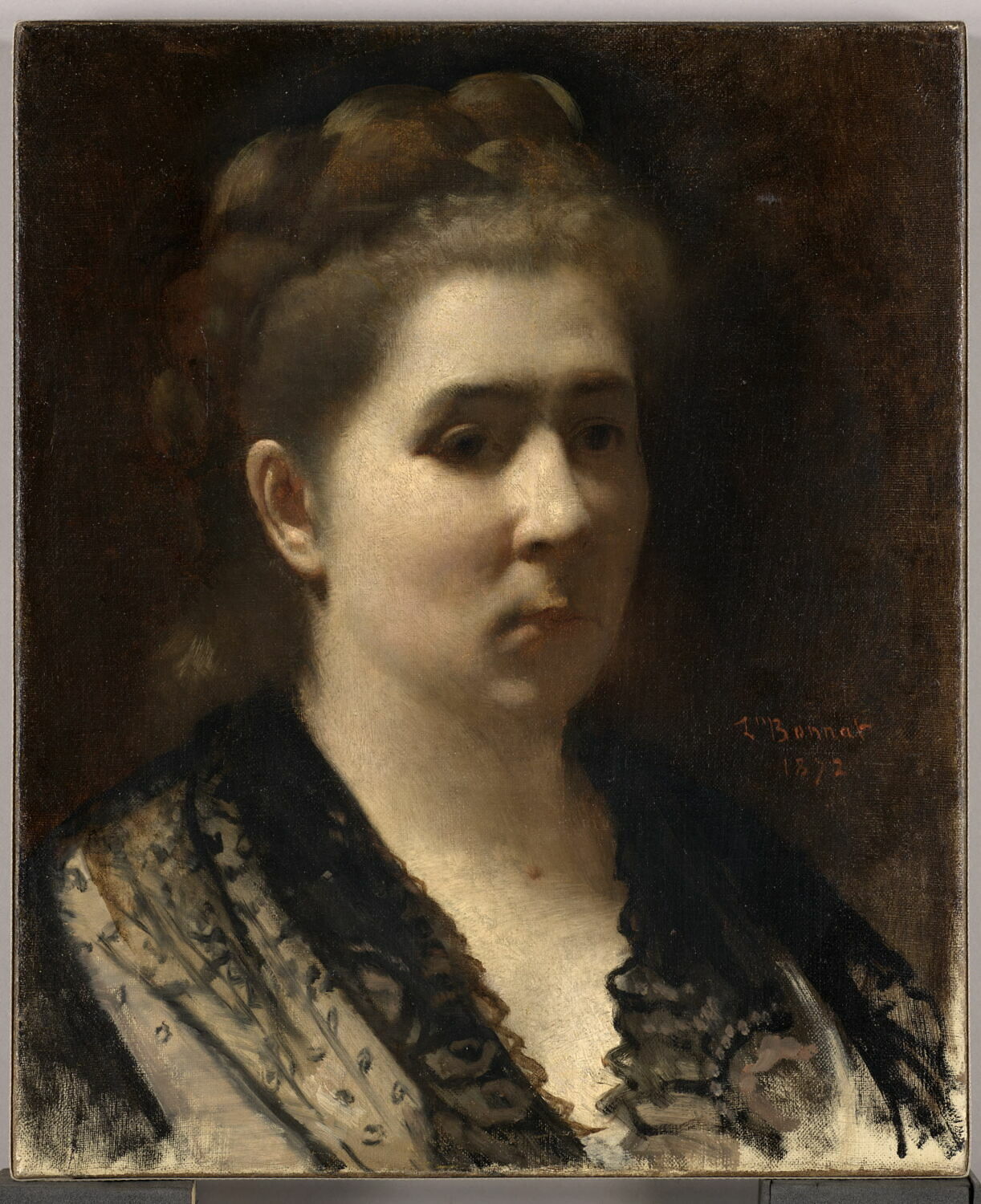 Portrait de Louise Lienhard., Bonnat, Léon Joseph Florentin, XIXe siècle (1800 - 1900)