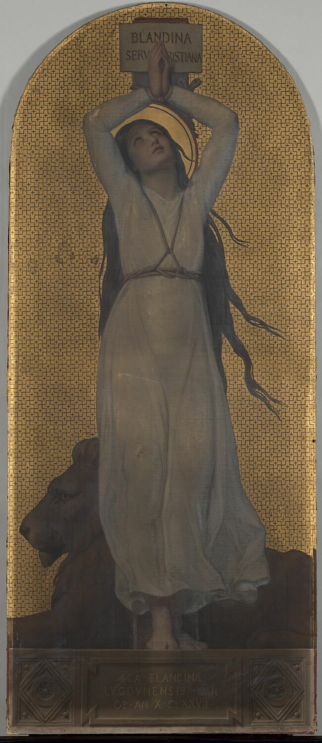 Sainte Blandine., Cornu, Sébastien, XIXe siècle (1864)