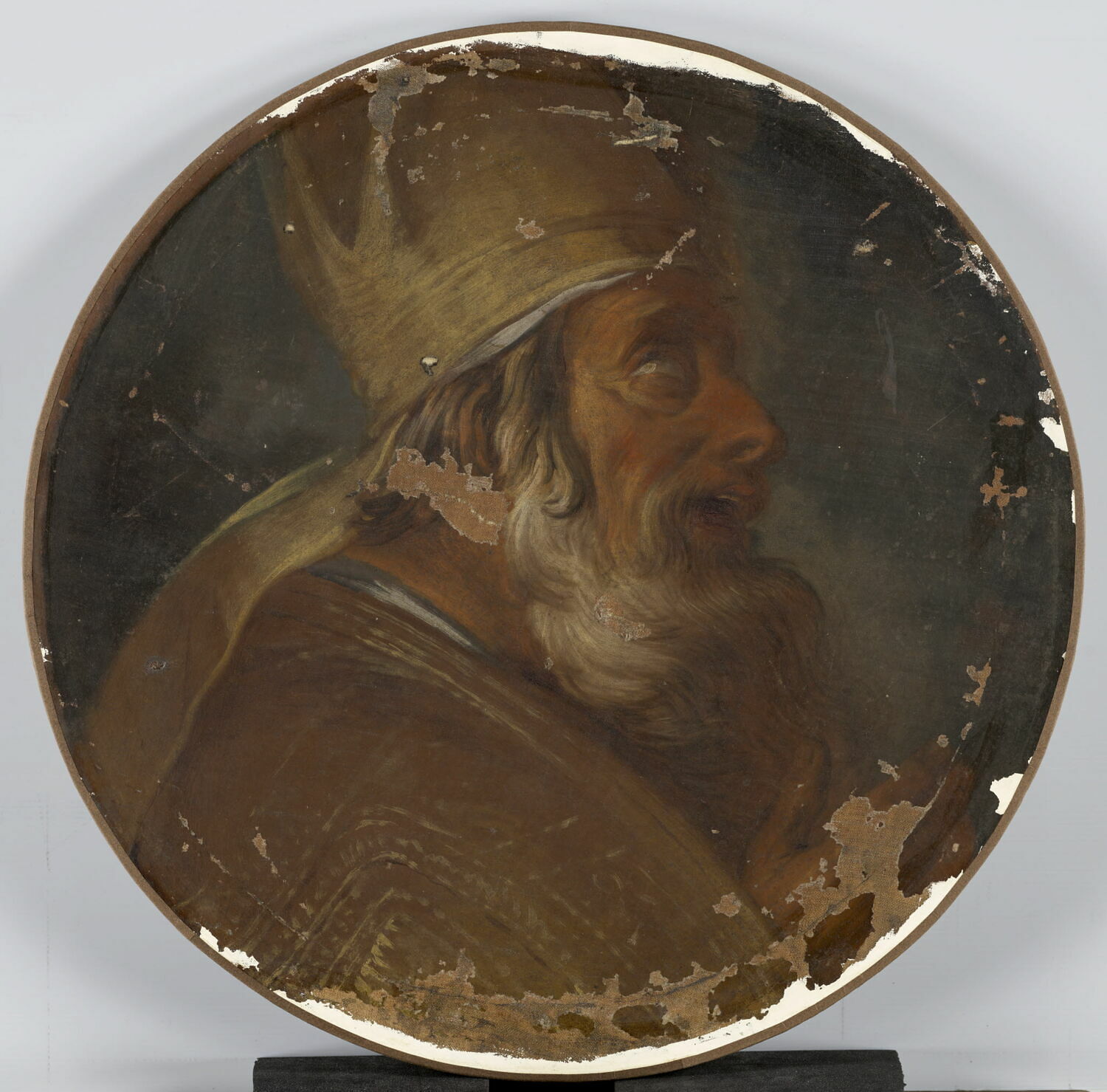 Saint Ambroise ou Saint Augustin, Bertin, Nicolas, 1e moitié du XVIIIe siècle (1705 - 1710)