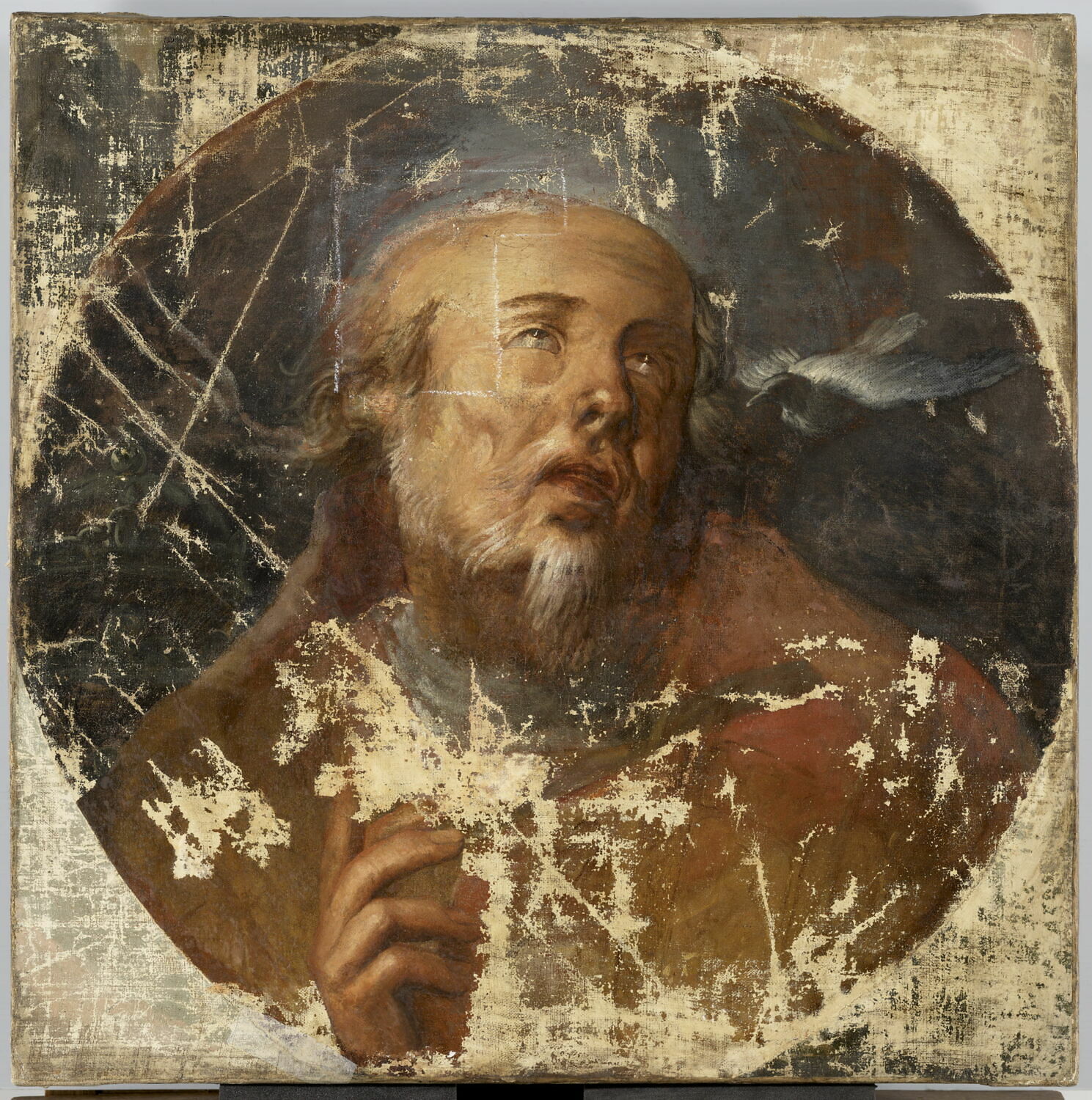 Saint Grégoire le Grand, Bertin, Nicolas, 1e moitié du XVIIIe siècle (1705 - 1710)