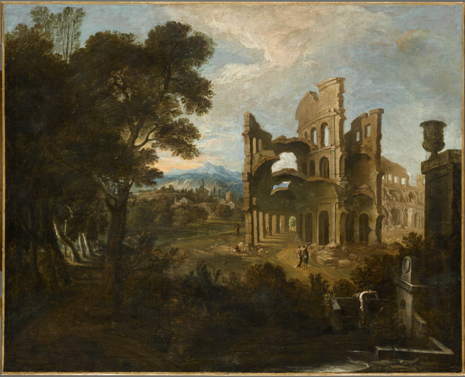 Ruines antiques, Anonyme, XVIIe siècle (1600 - 1700)