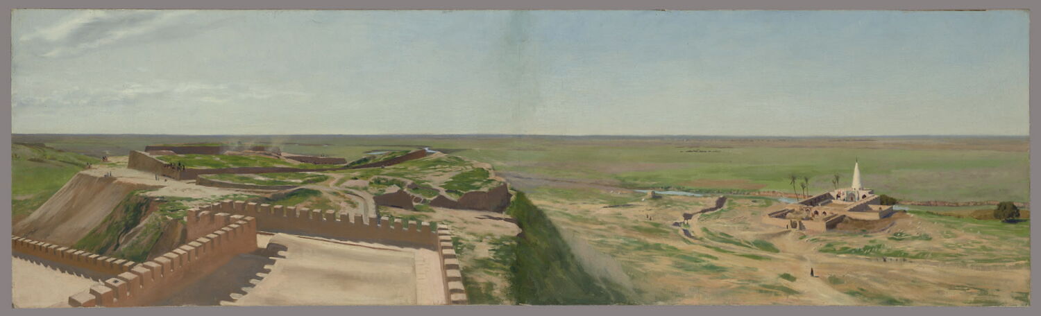 Panorama des ruines de Suse (côté sud), Bondoux, Jules-Georges, Début du XXe siècle (1902 - 1903)