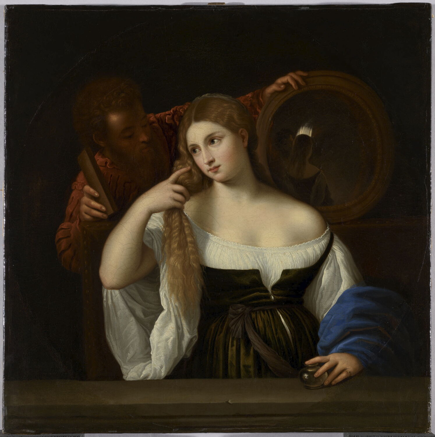 Jeune femme à sa toilette, Titien, XVIe siècle (1500 - 1600)