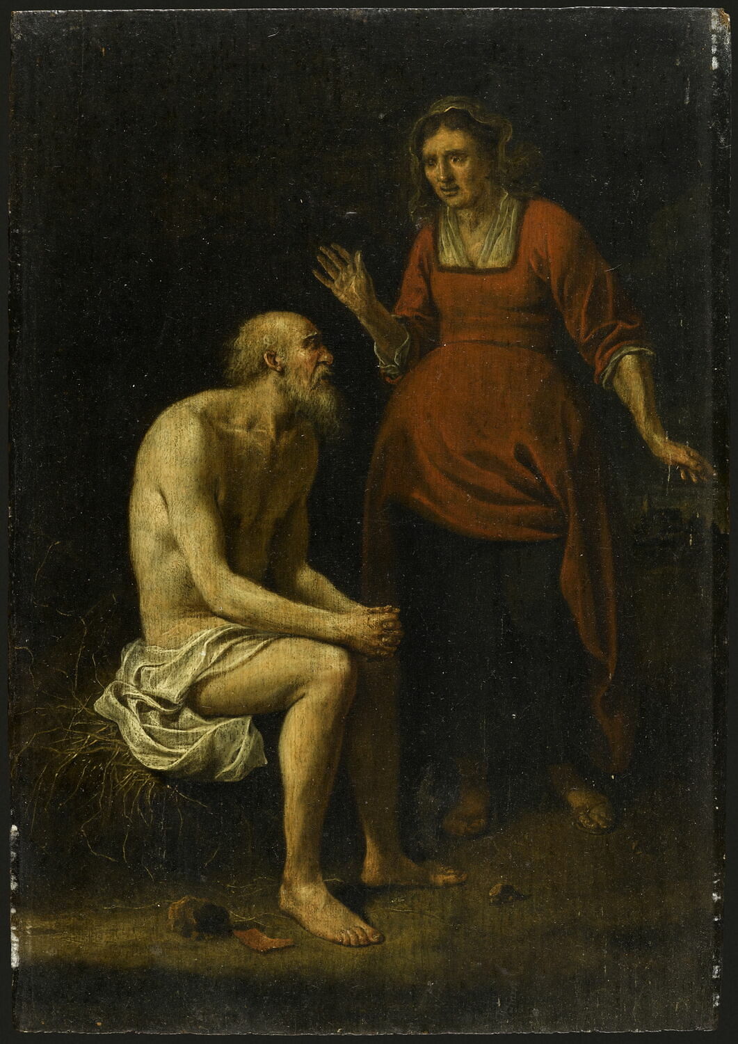 Job raillé par sa femme, Ryckaert, David III