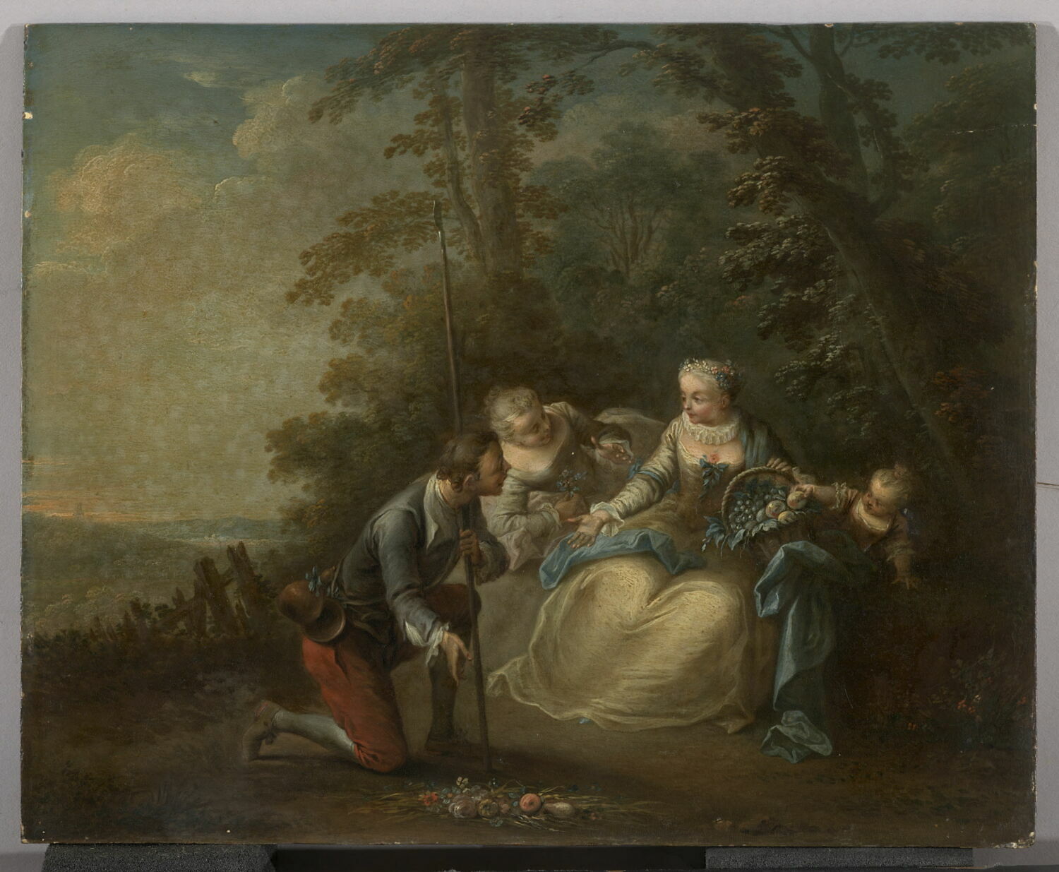 Le galant berger, Anonyme, XVIIIe siècle (1700 - 1800)