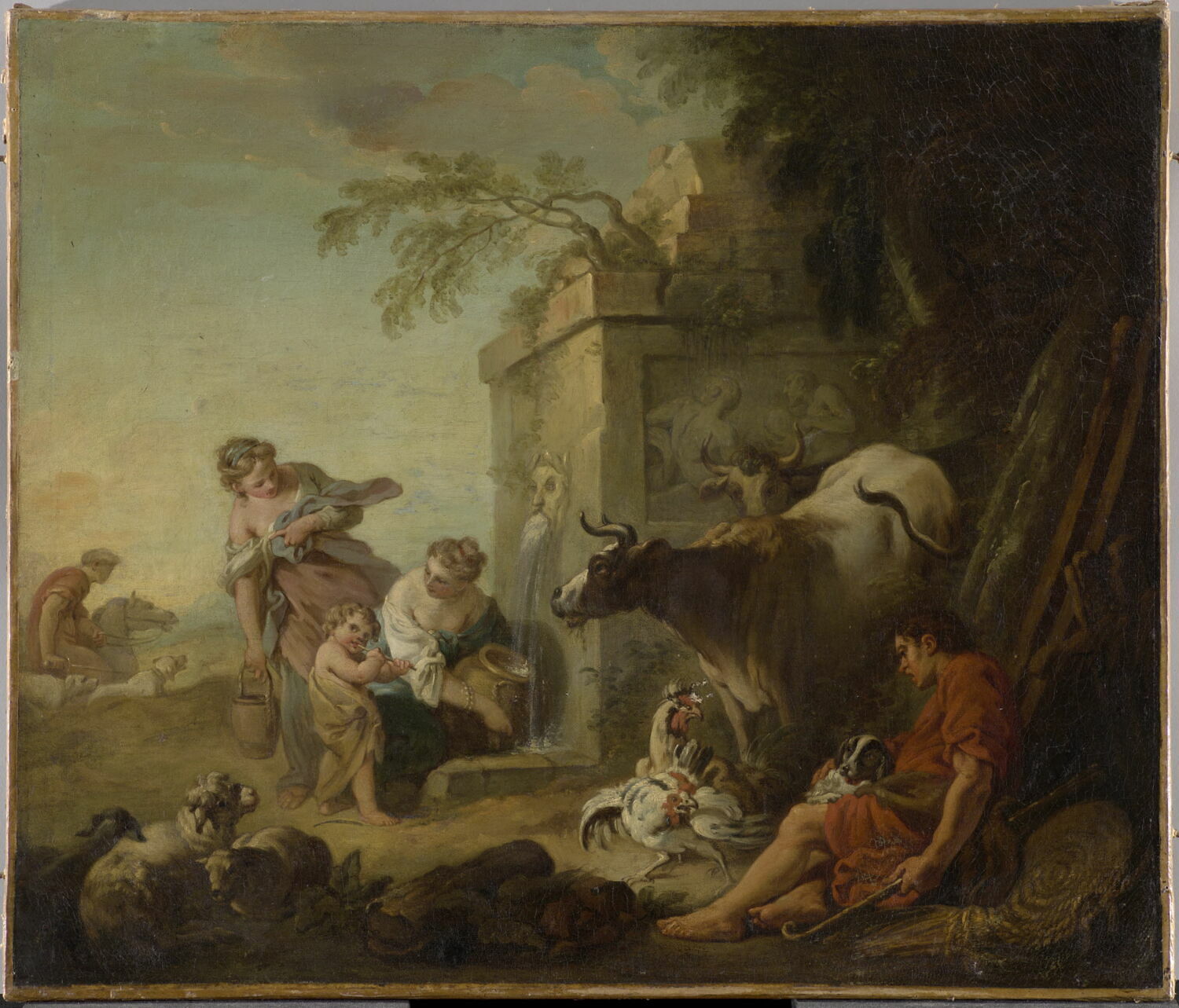 La Fontaine, Boucher, François, XVIIIe siècle (1700 - 1800)