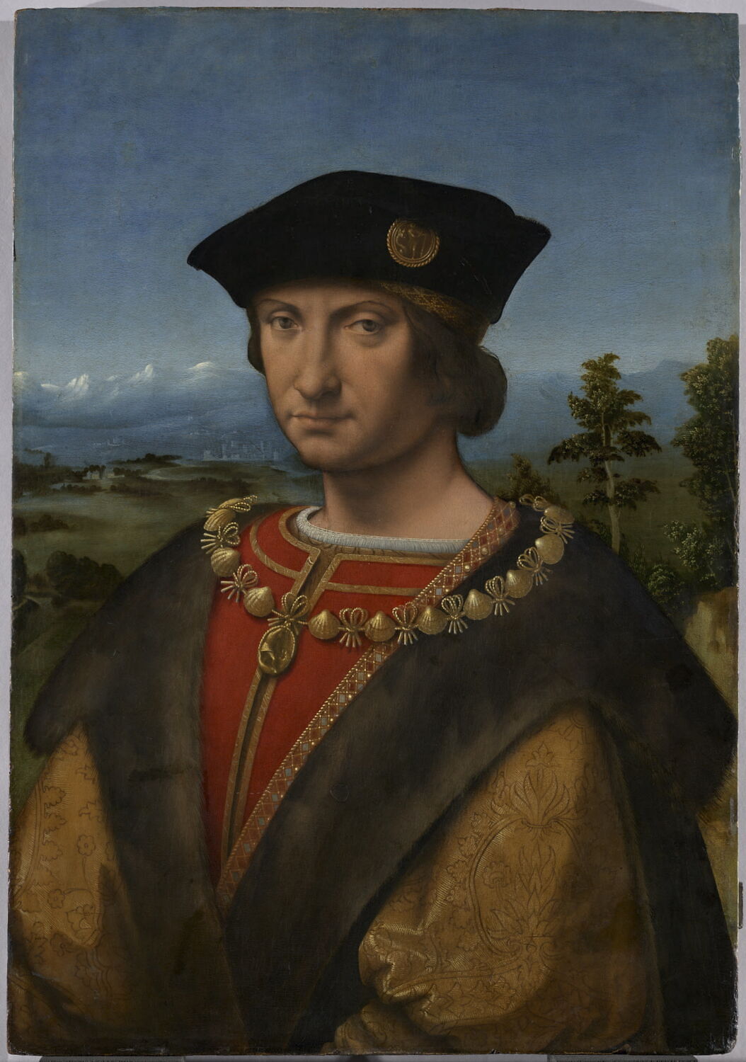 Charles d'Amboise (1471-1511), maréchal de France, gouverneur de Milan en 1500 et protecteur du peintre, Solario, Andrea, 1e quart du XVIe siècle (vers 1508 - 1510)