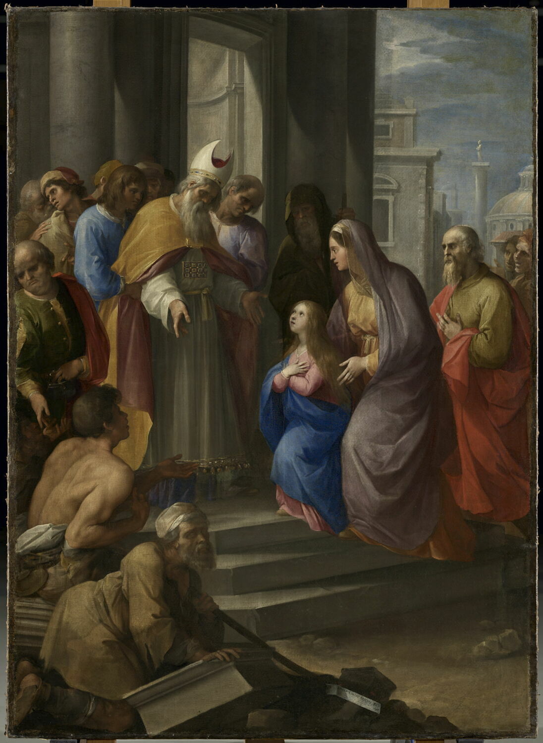 La présentation au Temple, Cavalier d'Arpin, 4e quart du XVIe siècle (1597)
