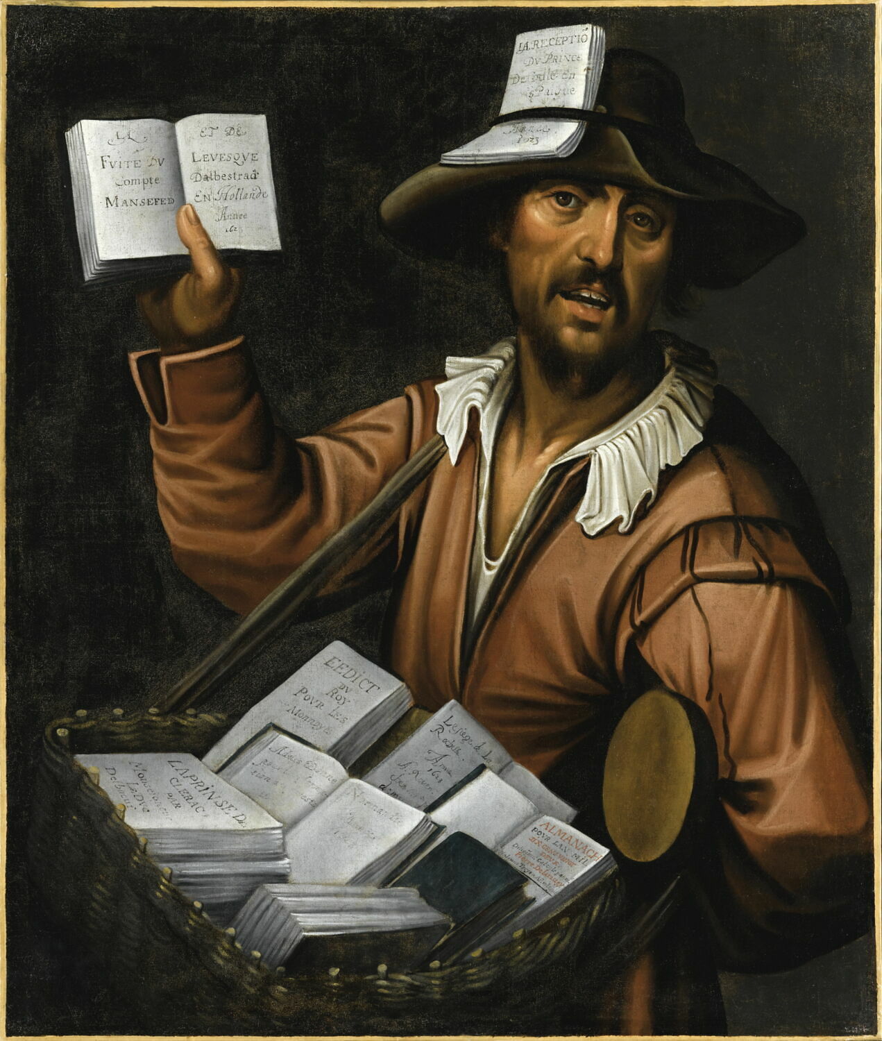 Le Colporteur, Anonyme, XVIIe siècle (vers 1623)
