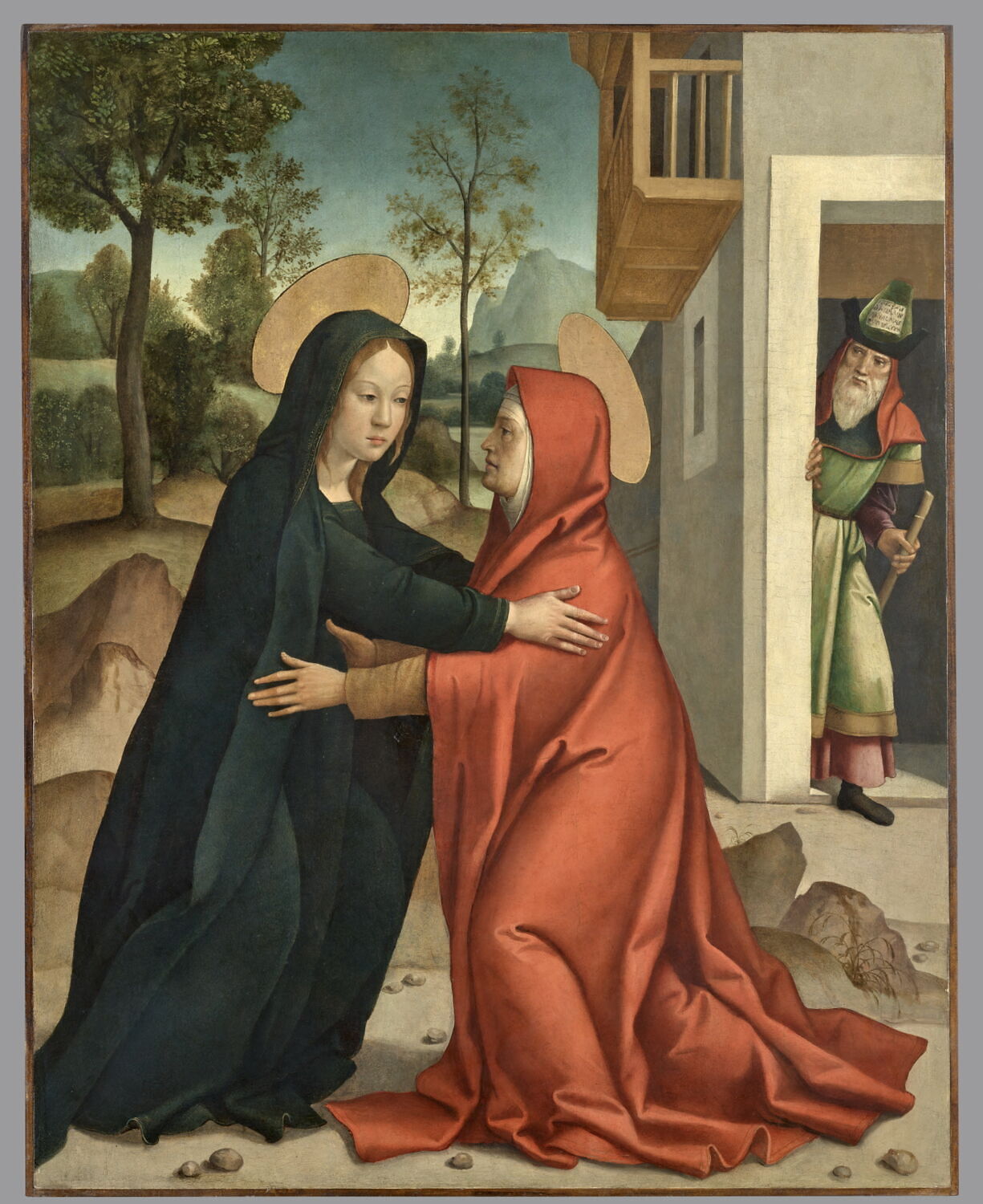La Visitation, Correa de Vivar, Juan, 2e quart du XVIe siècle (1530 - 1540)