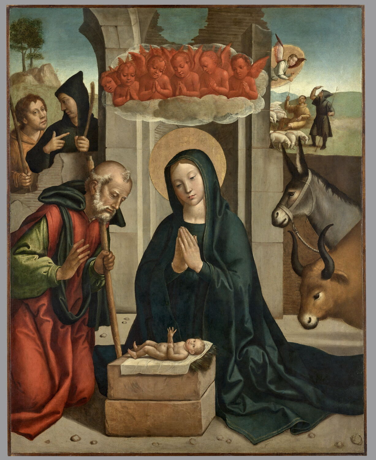La Nativité, Correa de Vivar, Juan, XVIe siècle (1530 - 1540)
