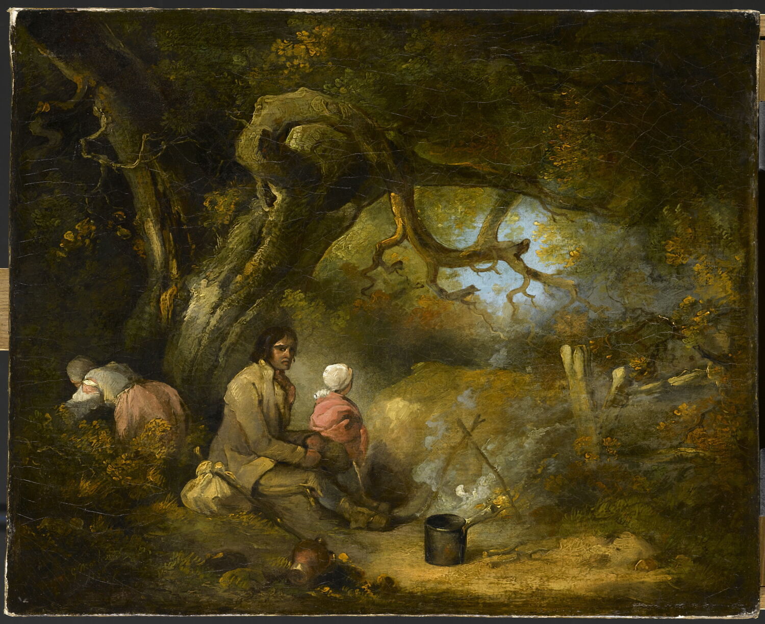 Campement de bohémiens, 1791, Morland, George, XVIIIe siècle (1791)