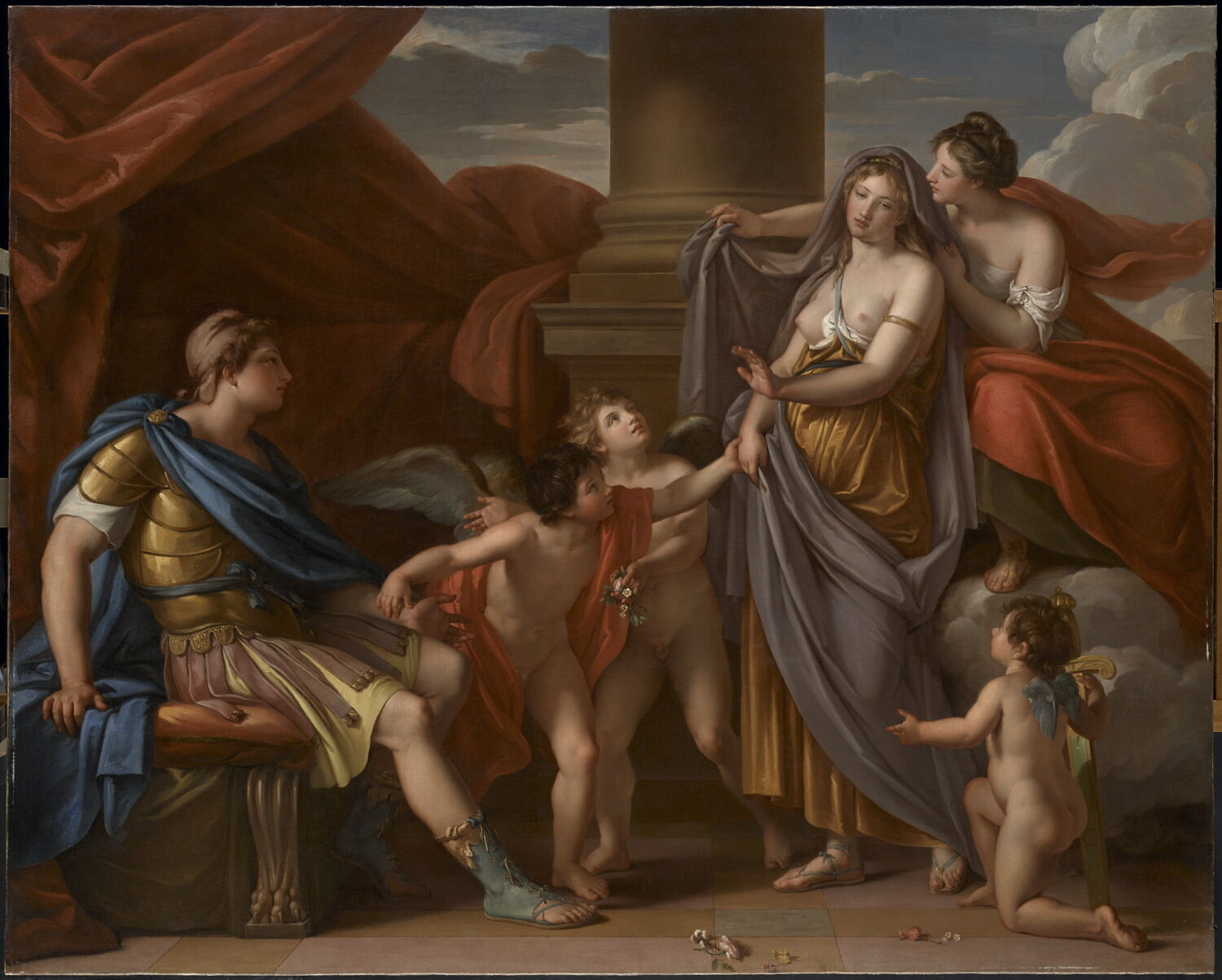 Vénus présentant Hélène à Pâris, Hamilton, Gavin, XVIIIe siècle (1777 - 1780)