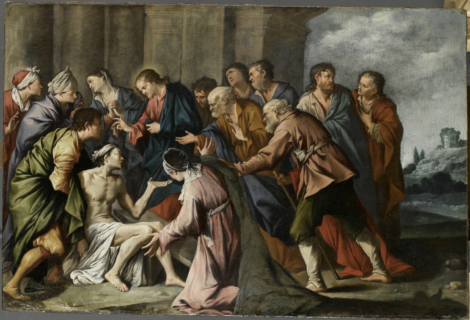 La Résurrection de Lazare, Le Clerc, Jean, 1e quart du XVIIe siècle (vers 1621 - 1623)