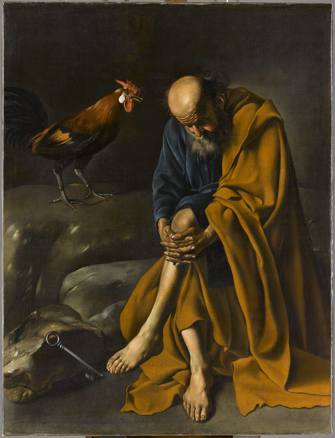 Les Larmes de saint Pierre, Maíno, Juan Bautista, 1e moitié du XVIIe siècle (vers 1612)