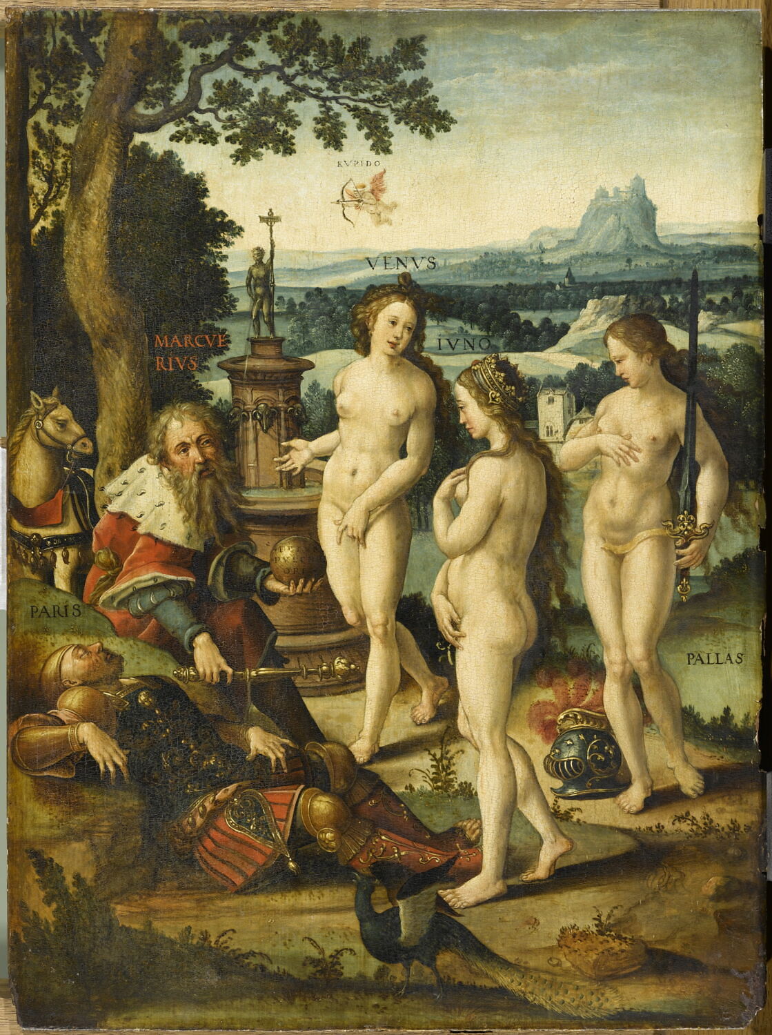Le rêve de Pâris, Coecke van Aelst, Pieter, 1e tiers du XVIe siècle (1530 - 1535)
