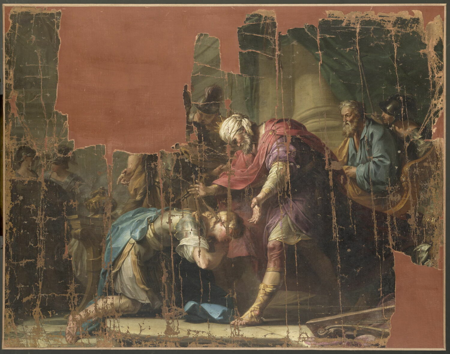 Scène biblique, Anonyme, XVIIIe siècle (1700 - 1800)