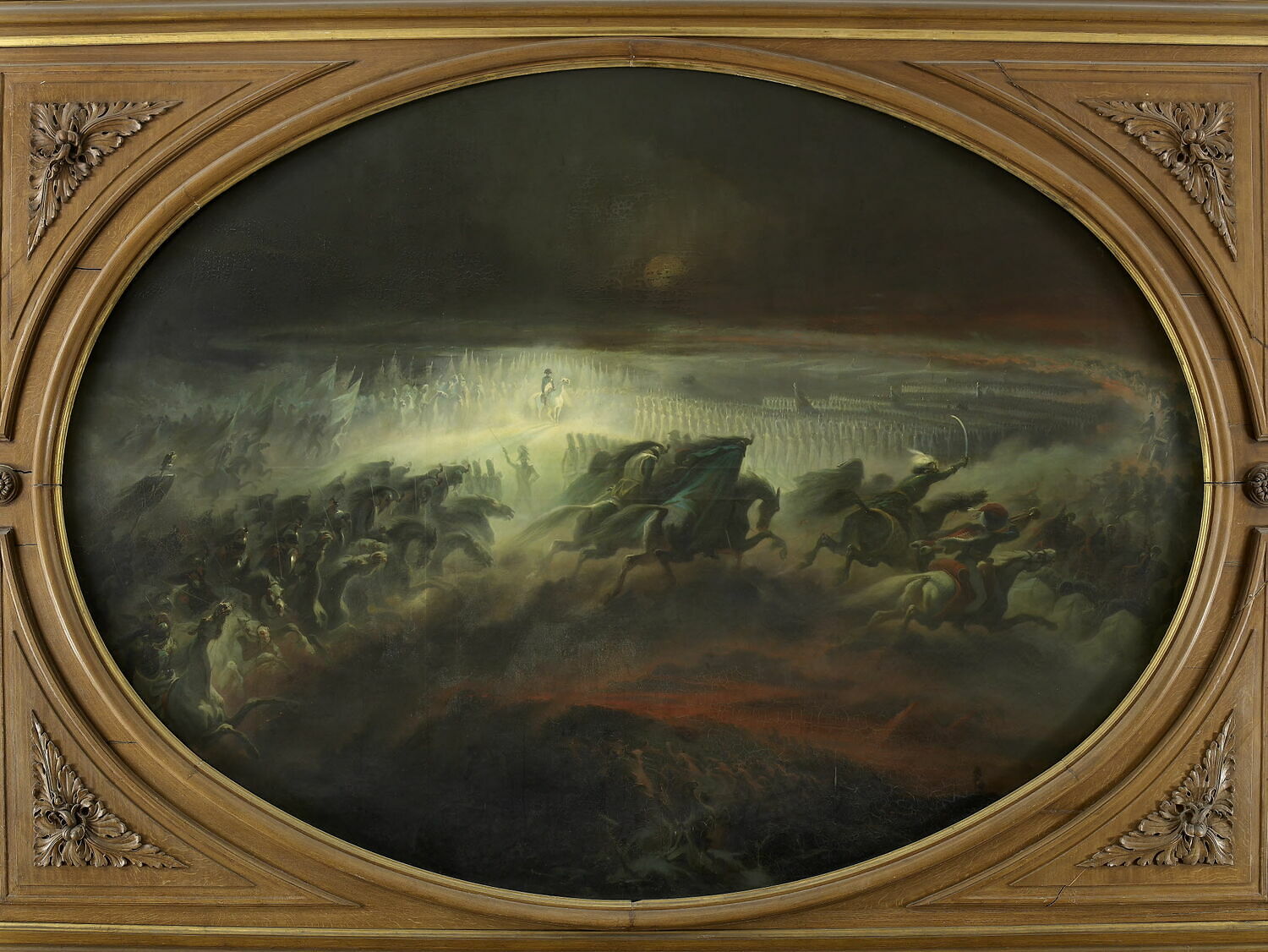 La revue des ombres ou La dernière revue ou La revue nocturne, d'après l'ode de Zedlitz, Dietz, Feodor, XIXe siècle (1800 - 1900 et vers 1853)