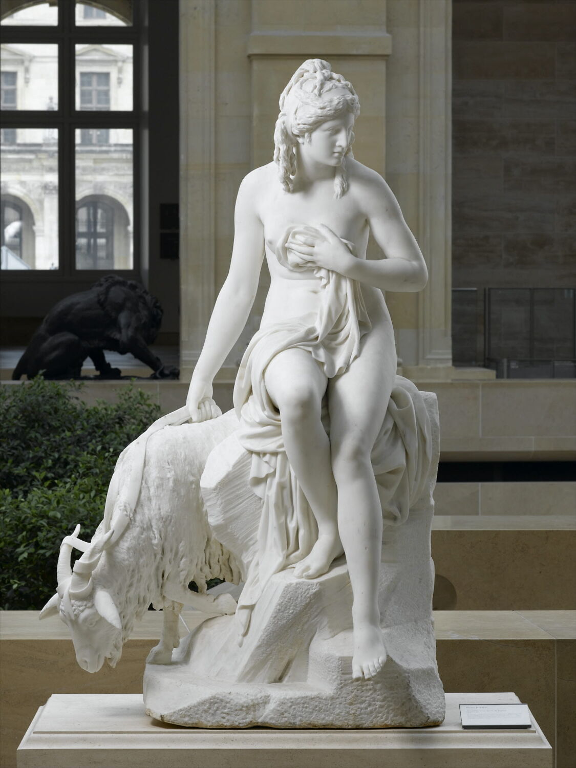 Jeune fille à la chèvre, Julien, Pierre, 1785
