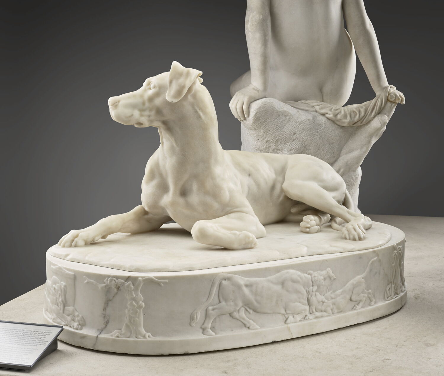 Un chien, Giraud, Pierre François Grégoire, 1800 - 1900