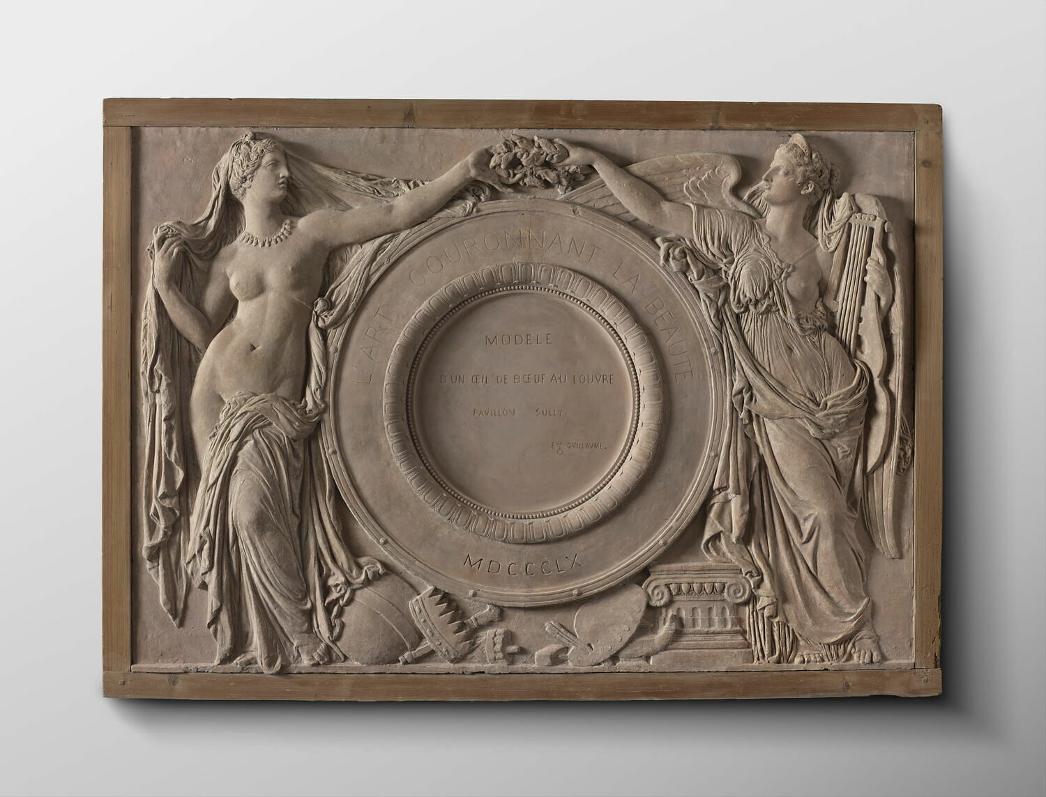 L'Art couronnant la beauté, Guillaume, Jean Baptiste Claude Eugène, 1857