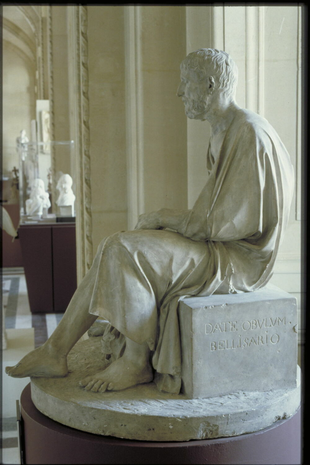 Le Repos de Bélisaire aveugle, Chaudet, Antoine Denis, 1791 - 1810