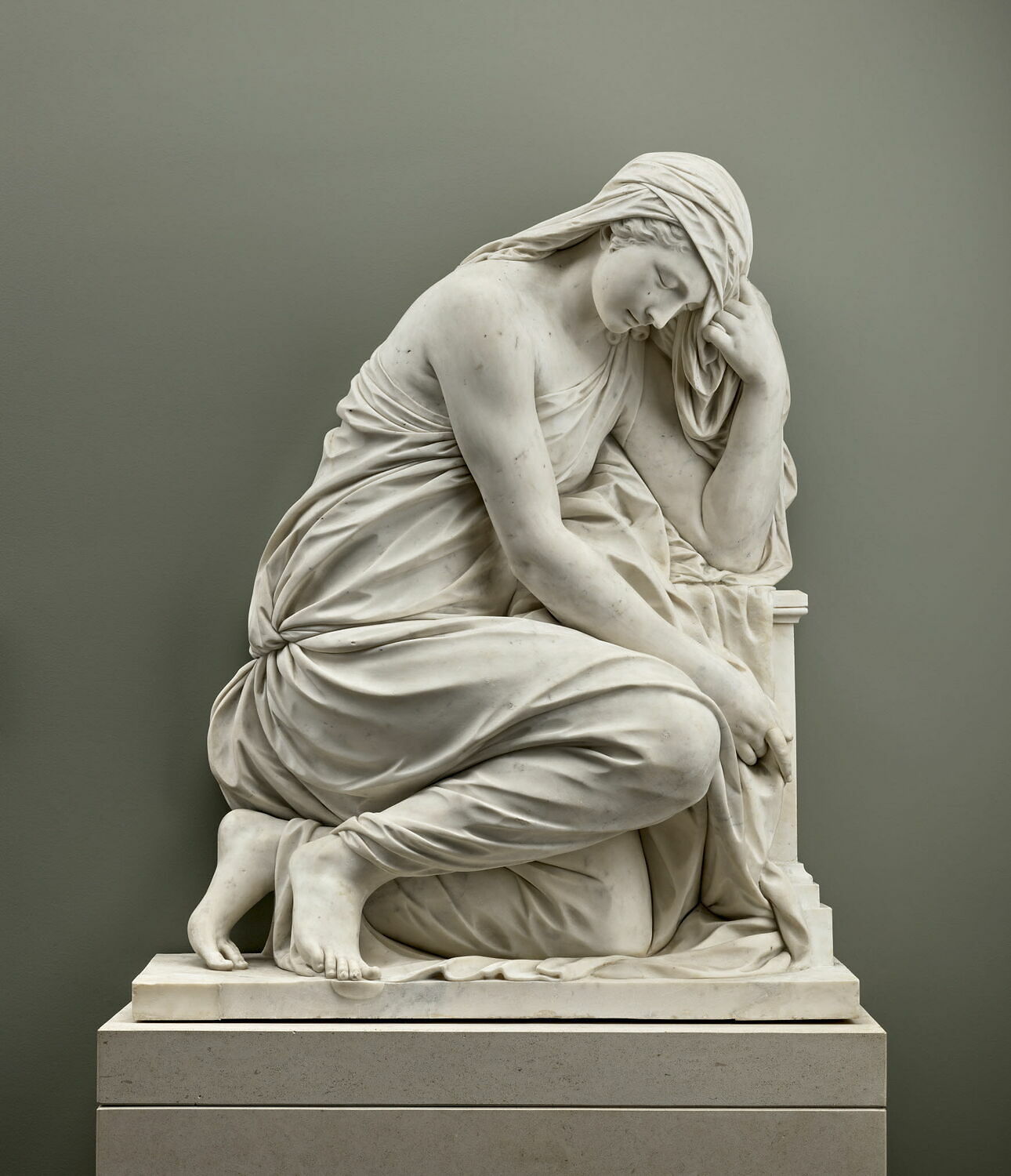 Pleureuse, Broche, Jean Baptiste Ignace, vers 1778