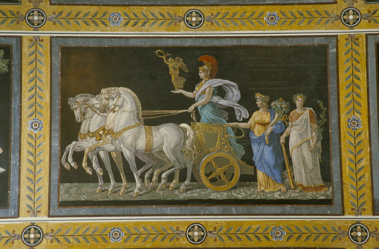 Minerve, la Paix et l'Abondance Louvre Collections