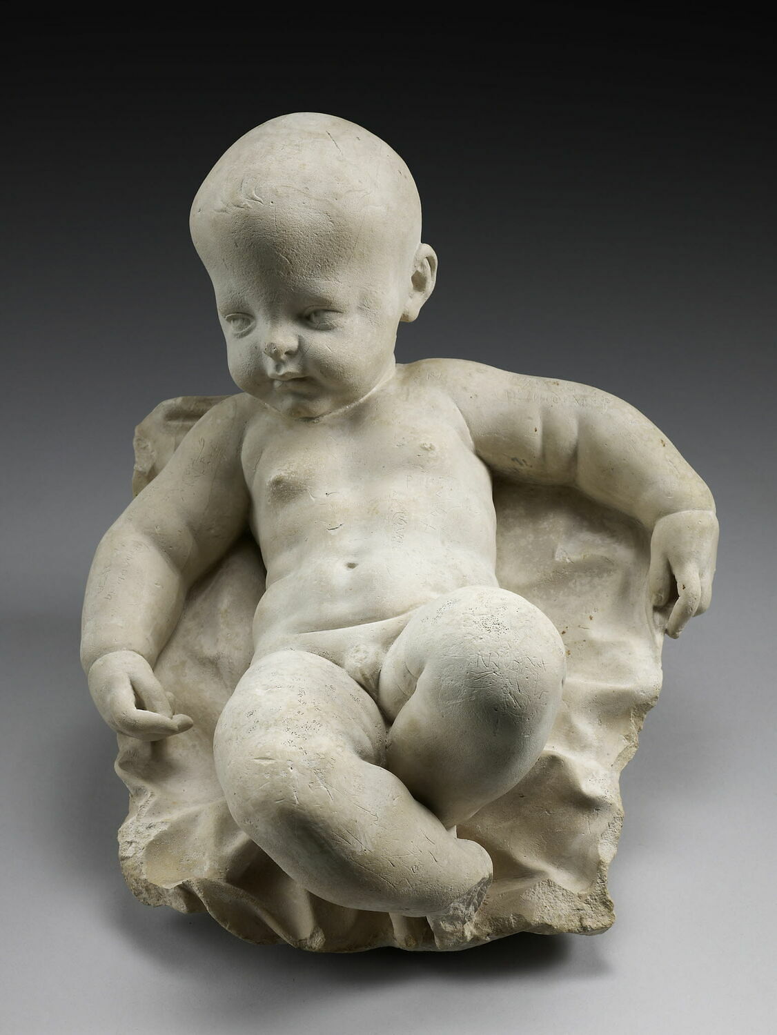 L'Enfant Jésus couché dans la crèche, Richier, Ligier, 1500 - 1600