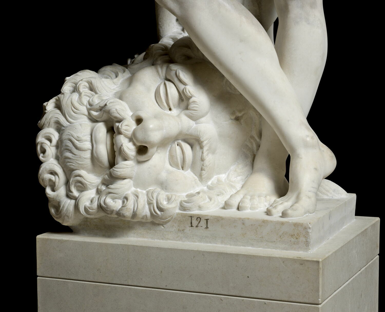 David vainqueur de Goliath Louvre Collections