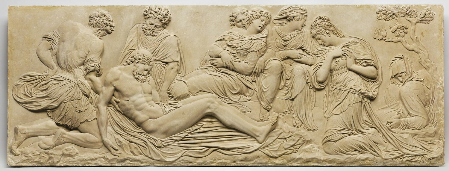 Déploration du Christ, Goujon, Jean, 1544