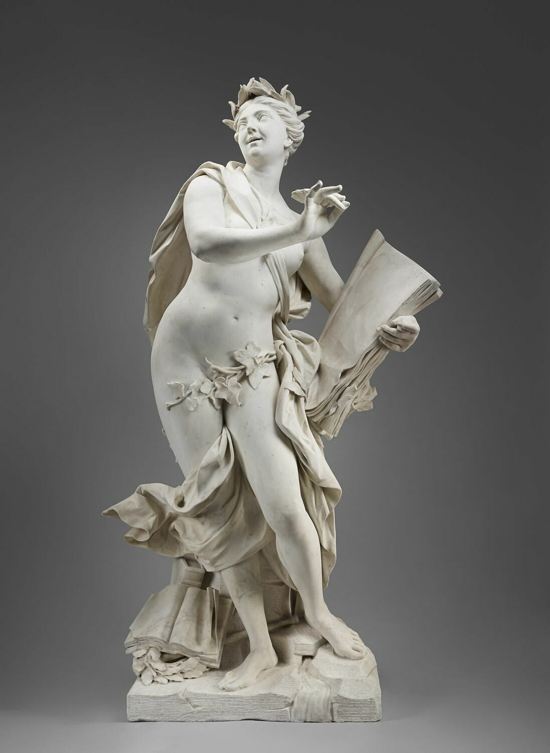 La Poésie, Adam, Lambert-Sigisbert, 1752