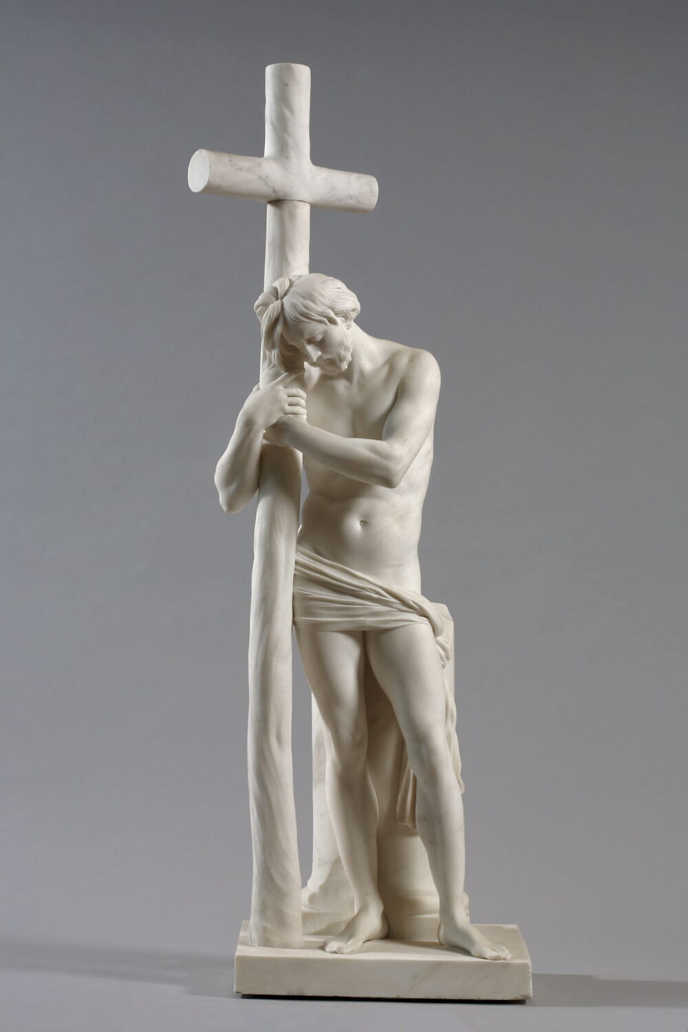 Jésus-Christ appuyé sur la Croix, Bouchardon, Edme, 1745